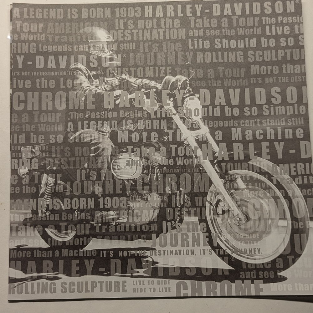 Creative Memories Harley-Davidson Scrapbooking Carry Case Supplies HD Sheets - Picture 8 of 15